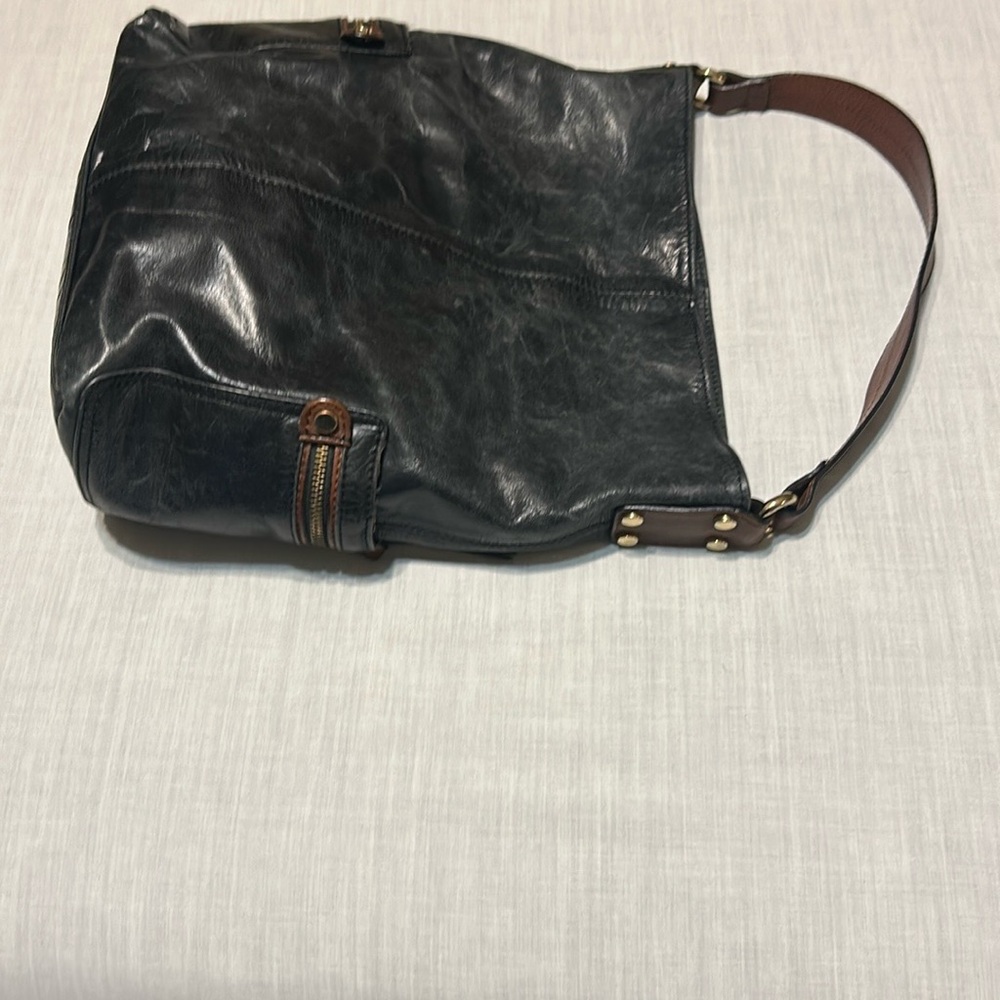 TANO Black Leather Women’s Bag - Picture 5 of 12